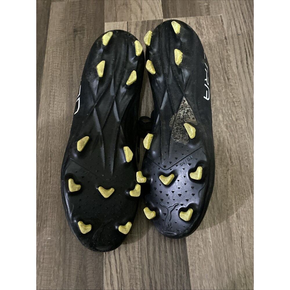 Puma Ultra Soccer Futbol Cleats Men's Size 7.5Black Gray 106532-02 Lace Up FG/AG - Picture 5 of 6